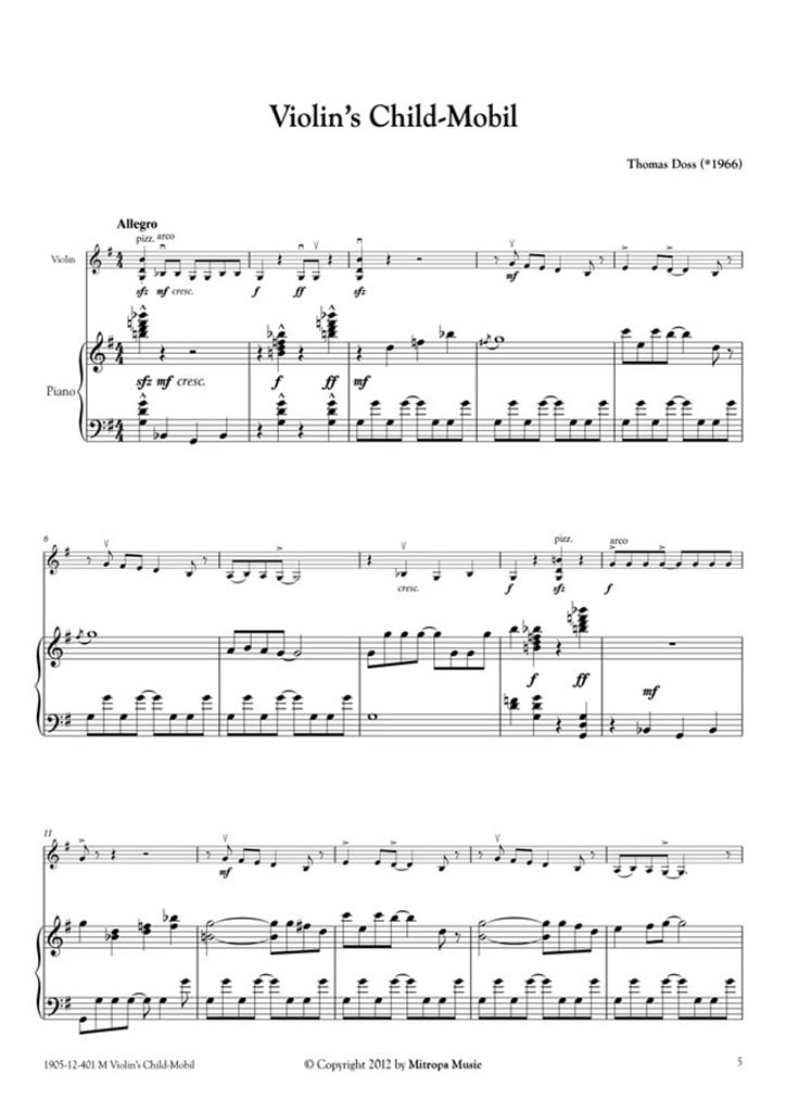 Violin's Child-Mobil